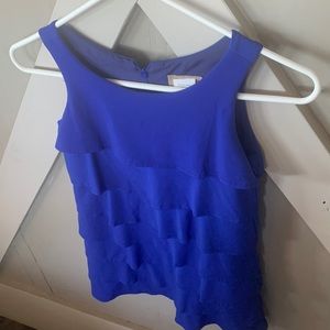 Girls size 12 blue dress